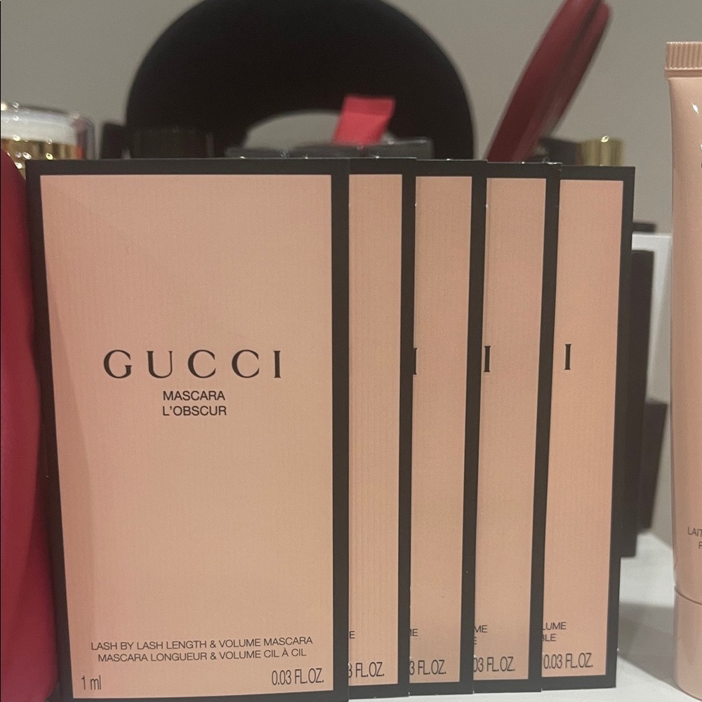 8 item bundle Gucci Beauty Collection with Pink Bag - Picture 3 of 4